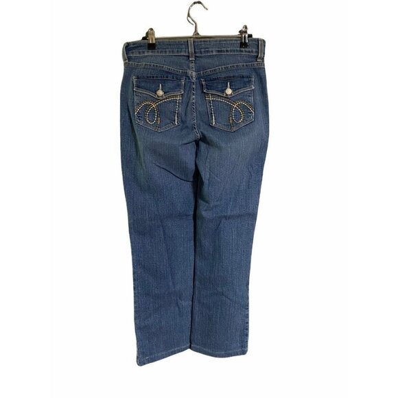 Not Your Daughters Jeans Bootcut Blue Jeans Size 6 - Picture 2 of 7